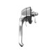 Padlockable Stainless Steel Handle with Lock FY2310-0104-BZD