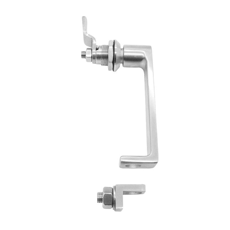 Padlockable stainless steel L-handle FY2310-0106-BGL