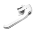 Pull-to-open stainless steel handle with lock FY2310-0104-BSD