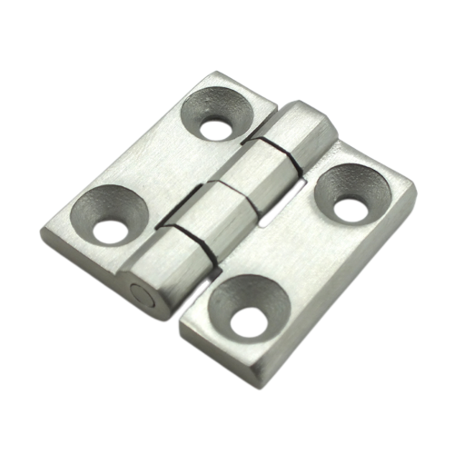 Stainless steel folding hinge 40x40 mm with holes FY 2715-0404-HCT