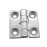 Stainless steel folding hinge 40x40 mm with holes FY 2715-0404-HCT