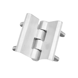 Stainless steel 40x40mm hinge with threaded studs FY 2715-0404-HLZ