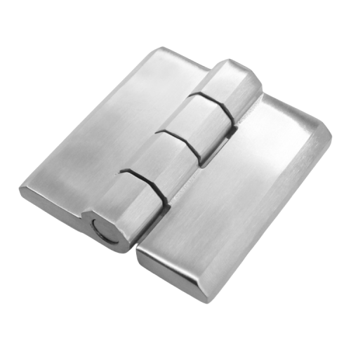 Screw-on stainless steel butt hinge 60x60mm FY2715-0606-HLZ