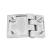 Stainless steel 60x90 mm hinge with threaded studs FY2715-0609-HLZ