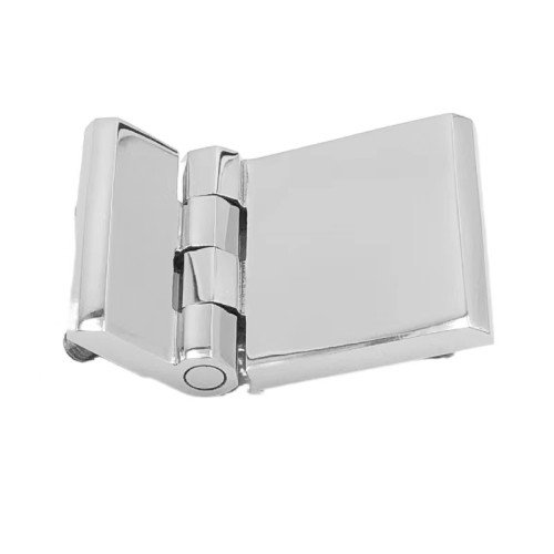 Stainless steel 60x90 mm hinge with threaded studs FY2715-0609-HLZ