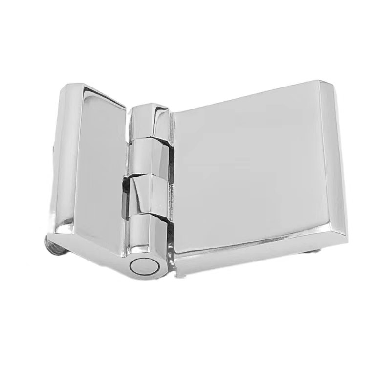 Stainless steel 60x90 mm hinge with threaded studs FY2715-0609-HLZ