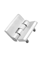 50x50mm stainless steel hinge with threaded studs FY2715-0505-HLZ