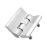 50x50mm stainless steel hinge with threaded studs FY2715-0505-HLZ