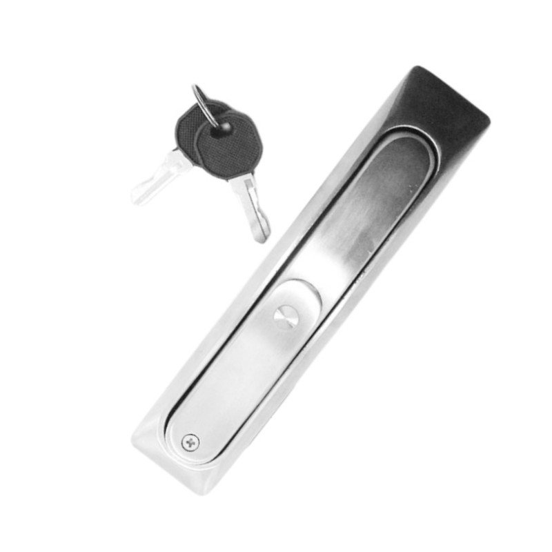 Stainless steel swinghandle with protected profile cylinder FY1810-0103-SFZ