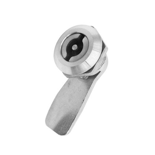 Double-bit 5 mm stainless steel quarter-turn lock FY2513-0205-ZW