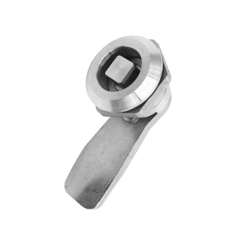 Square 8 mm stainless steel quater turn lock FY2513-0408-ZW