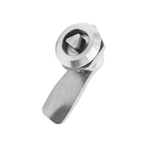 Triangular 8mm stainless steel quarter-turn lock FY2513-0308-ZW