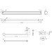 Heavy Duty Stainless Steel Door Stay 300mm FY12.UNI.300