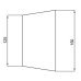 Stainless Steel 304 Protection Cover For Enclosures FY220-150
