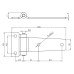 Stainless Steel Butt T-Hinge 150mm FY150-MP