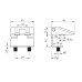Corner Hinge With Studs FY 416-2