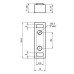 Hinge Adaptor for Adjustable Hinge FY417-1-A-10