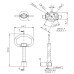 Triangular 8mm Utility Key with Bottle Opener FY18.3B