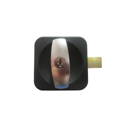 Lockable countersunk handle with 3-point cam FY005-3