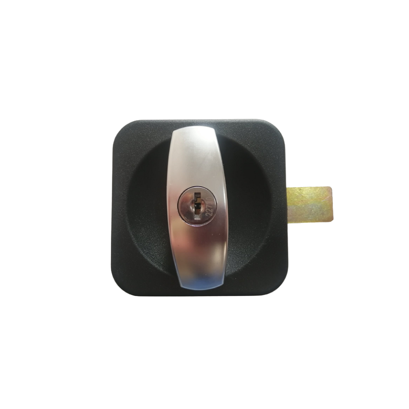 Lockable countersunk handle with 3-point cam FY005-3