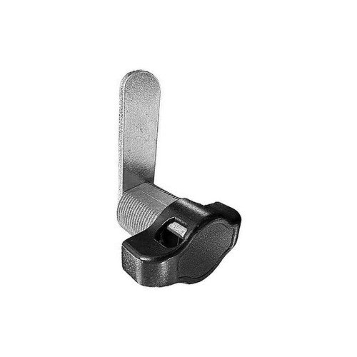 Padlockable cam lock in black color FY PLB.20-0