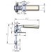 Heavy Duty Adjustable Toggle Latch FY049-W1