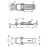 Padlocking Toggle Latch FY002