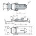 Padlocking Toggle Latch FY036-G2