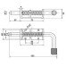 Spring bolt 165 mm x 12 mm FY 1900-0165-CX