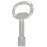 Triangular key 9mm with bottle opener AISI 304 FY2513-0309-K