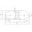 Leave symmetric hinge FY 2715-0240-FS