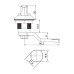 Quater Turn Lock With Knob FY 181.1.1.K