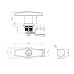 Quater Turn T-Handle Lock FY 181.1.2.T10