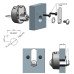 Coin Operated Locker Cam Lock FY1606