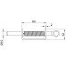 Mild Steel Spring Bolt M10 × 130mm Zinc Plated FY130.10