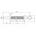 Stainless Steel M12 Spring Bolt 165mm FY165.12.SS