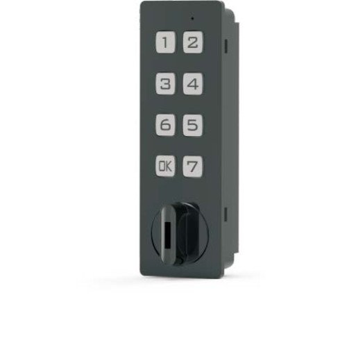 An electronic code cam lock with manual buttons FY 1609-00K0