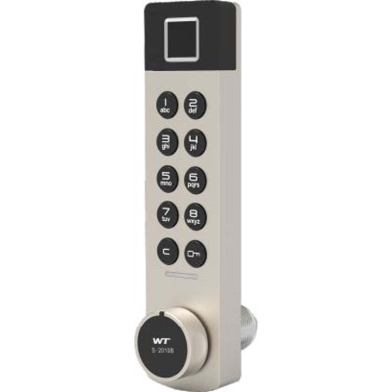 Electronic code cam lock with manual buttons and fingerprint FY 2010B-SFA0