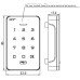 Electronic code + RFID cam lock for wooden furniture FY 2023-ICA1