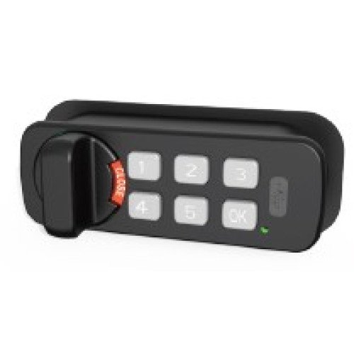 Electronic code cam lock with a knob FY1812-00A0