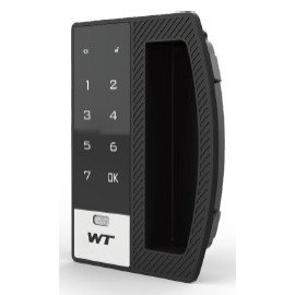 Electronic code cam lock with touchscreen and countersunk handle FY1803-00A1