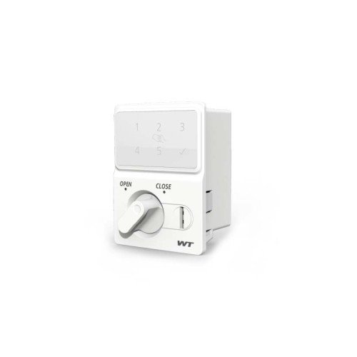A rectangular shape electronic code + RFID cam lock FY2051-ICA1