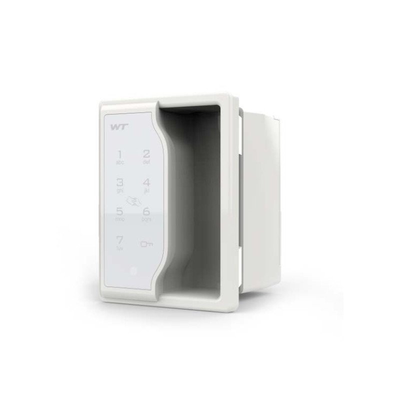 Countersunk electronic RFID cam lock with code FY1801-ICA1