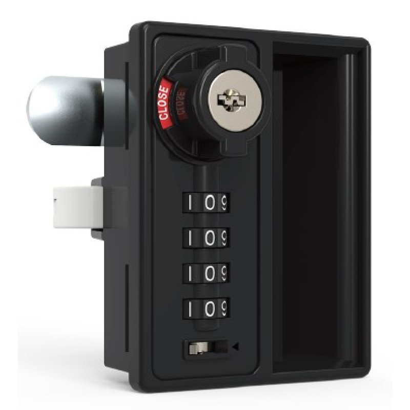 Code cam lock with a countersunk handle FY9533