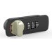 Compact 3-digit code cam lock with a green/red indicator FY 9534