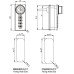 Private mode 4-digit code cam lock FY 9539I