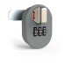 An oval-shaped 3-digit code cam lock FY 9546