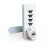 4-digits code cam lock with a knob and green/red indicator FY9525
