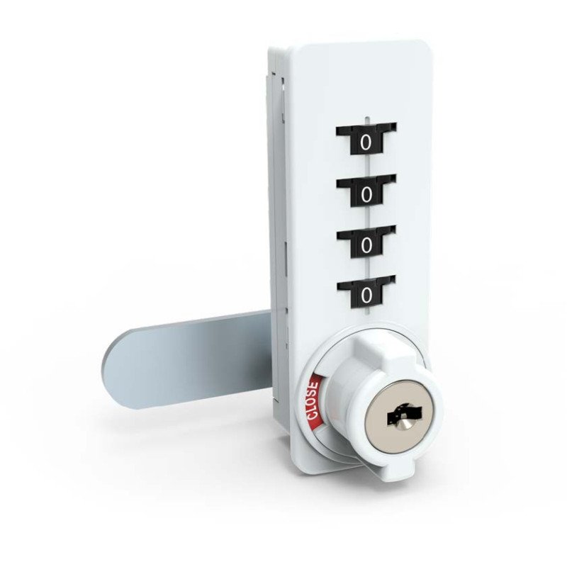 4-digits code cam lock with a knob and green/red indicator FY9525