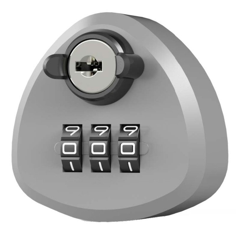 Code cam lock with a minimal knob FY9524